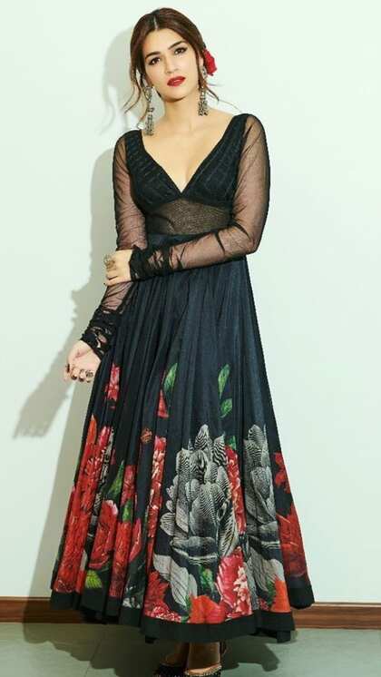 Floral Anarkali Suit