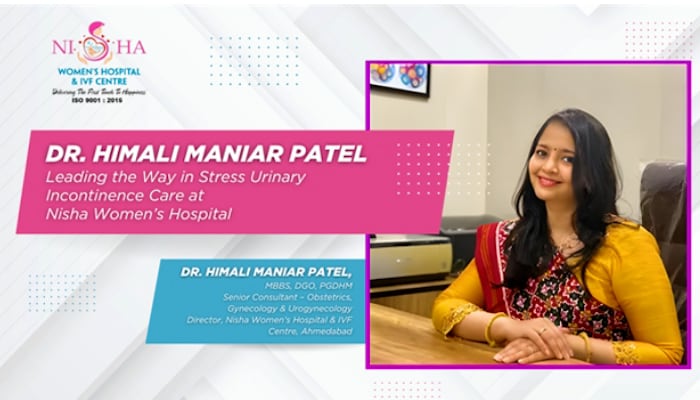 Dr Himali Maniar Patel Leads SUI Care at Nisha Hospital