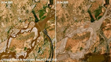 Chenab River Dries Up in Pakistan After Indus Waters Treaty Suspension in telugu akp Chenab River Dries Up in Pakistan After Indus Waters Treaty Suspension in telugu akp