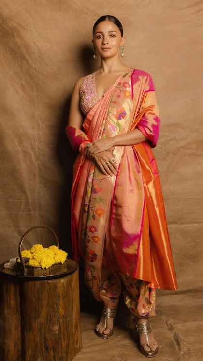  Maharashtrian look