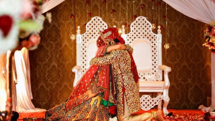 bride and groom