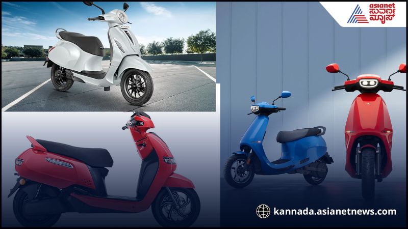 TVS iqube beats ola chetak becomes best selling electric scooter 