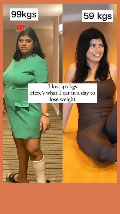 Woman Loses 40 Kilos While Enjoying Delicious Food