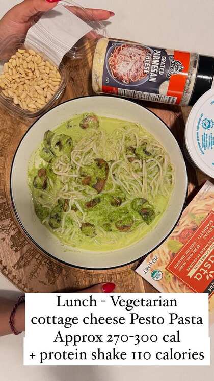 Vegetarian Pasta for Lunch