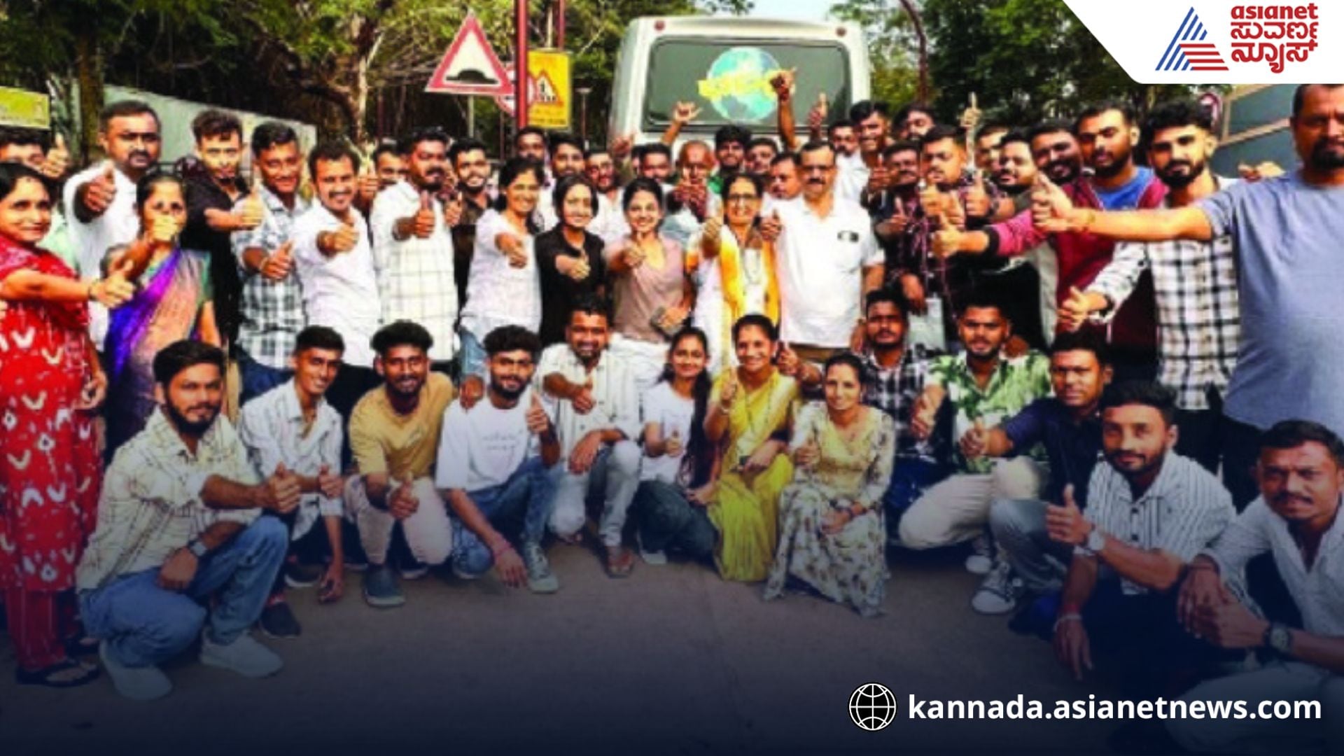 Puttur businessman celebrate labour's day with his workers to travel from Mangaluru to Bengaluru by flight gow