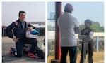 Ajith Kumar Son Advik Racing Training With Naren Karthikeyan
