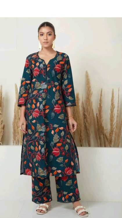 Floral Print Kurta Sets