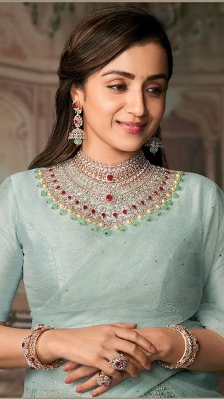 Trisha Krishnans Royal-Inspired Jewelry Looks That Exude Grace
