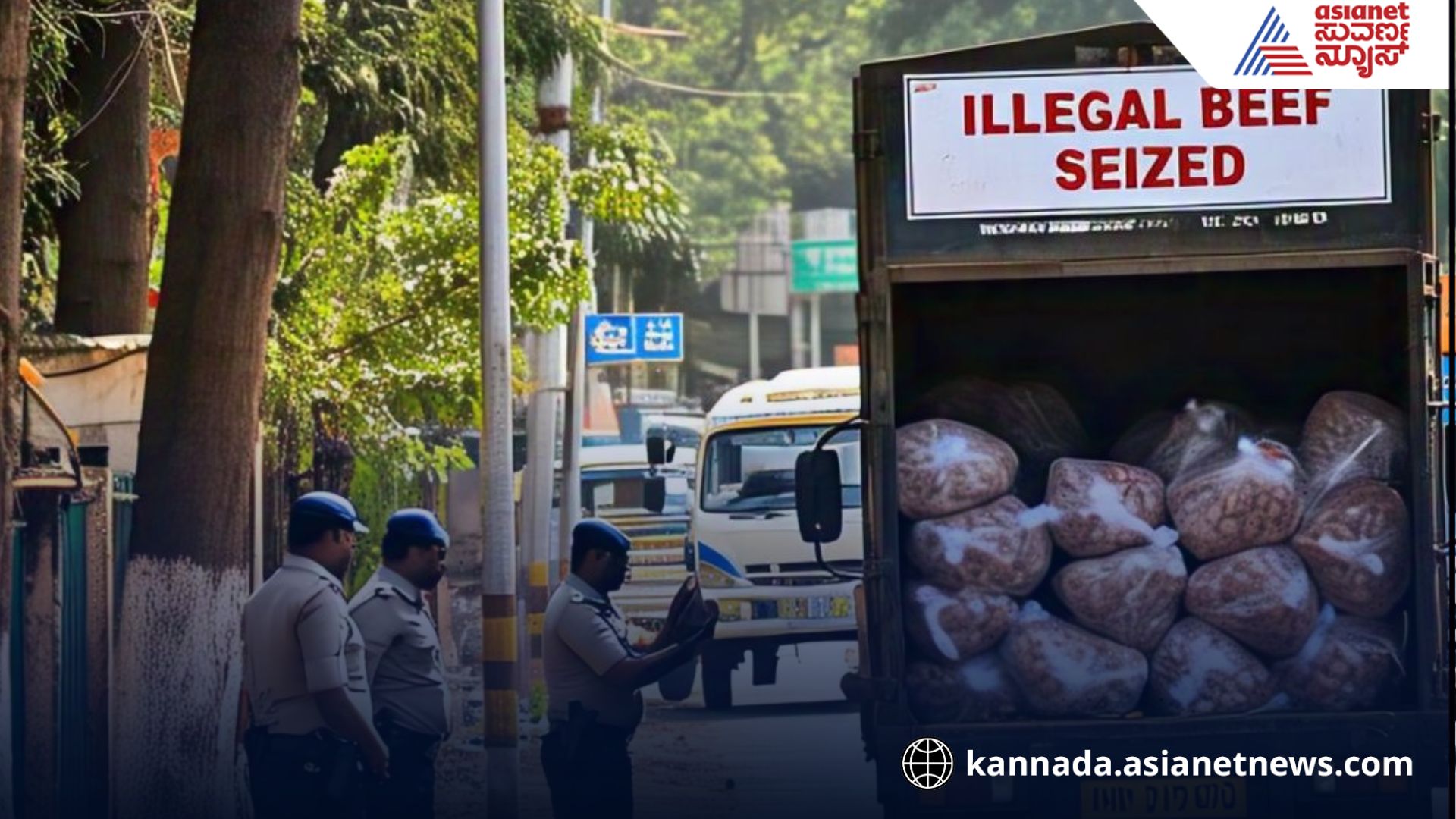 Almost 1 ton of illegal beef seized near Dharwad