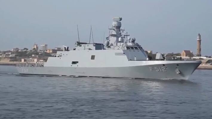 Turkish naval warship