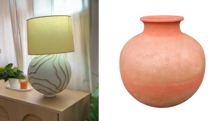 DIY-lamp-from-broken-mud-pot