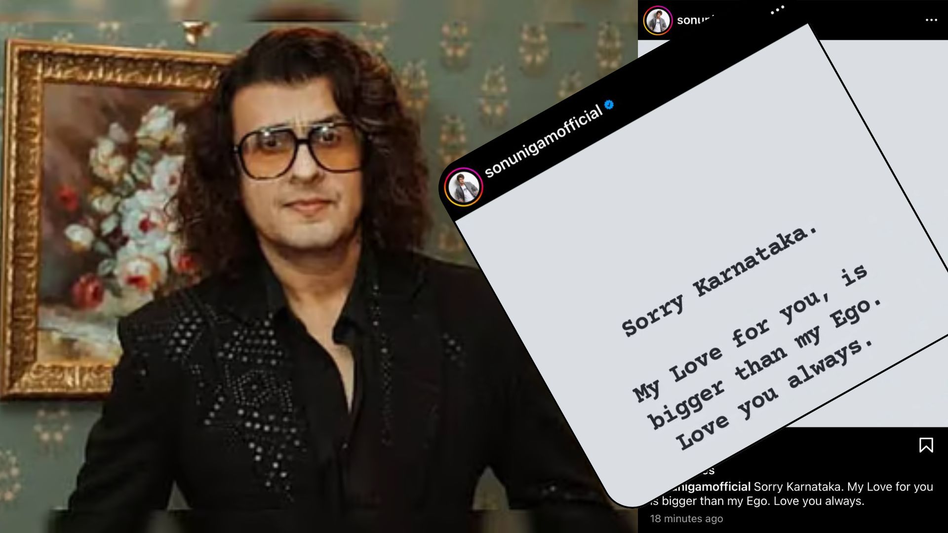 sonu-nigam-apologizes-to-kannadigas and Karnataka sat