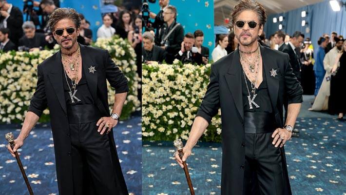 foreign media at met gala 2025 asks shahrukh khan who are you