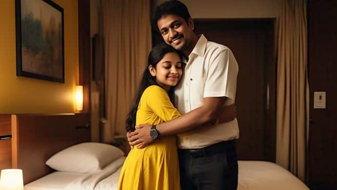 aligarh private school teacher student love suicide oyo hotel poison