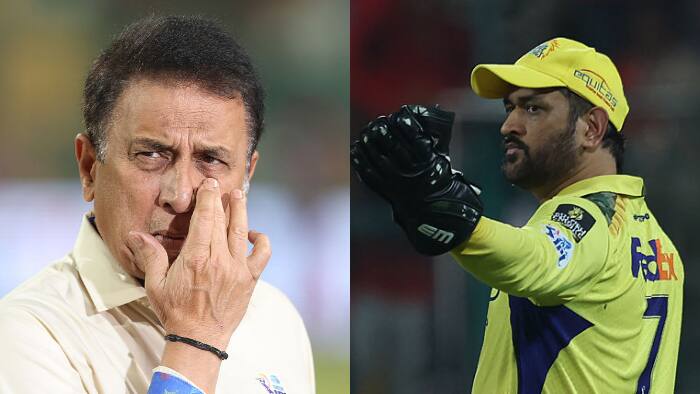 MS Dhoni and Sunil Gavaskar
