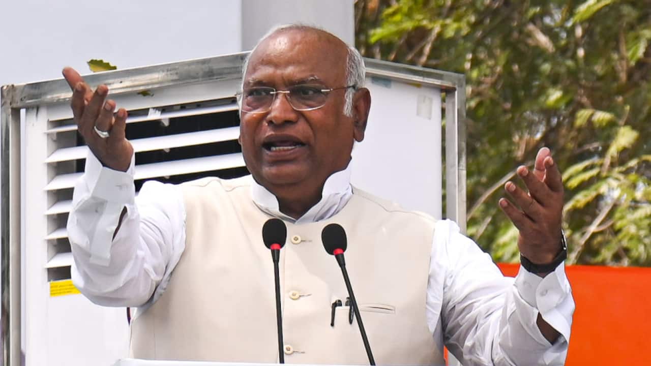 Congress President Mallikarjun Kharge