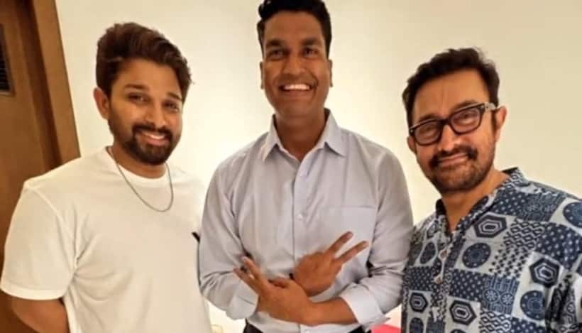 ఆమిర్ ఖాన్ ఇంట్లో అల్లు అర్జున్ సీక్రెట్ భేటీ, ఇద్దరి కాంబోలో సంచలన చిత్రం రాబోతోందా ?