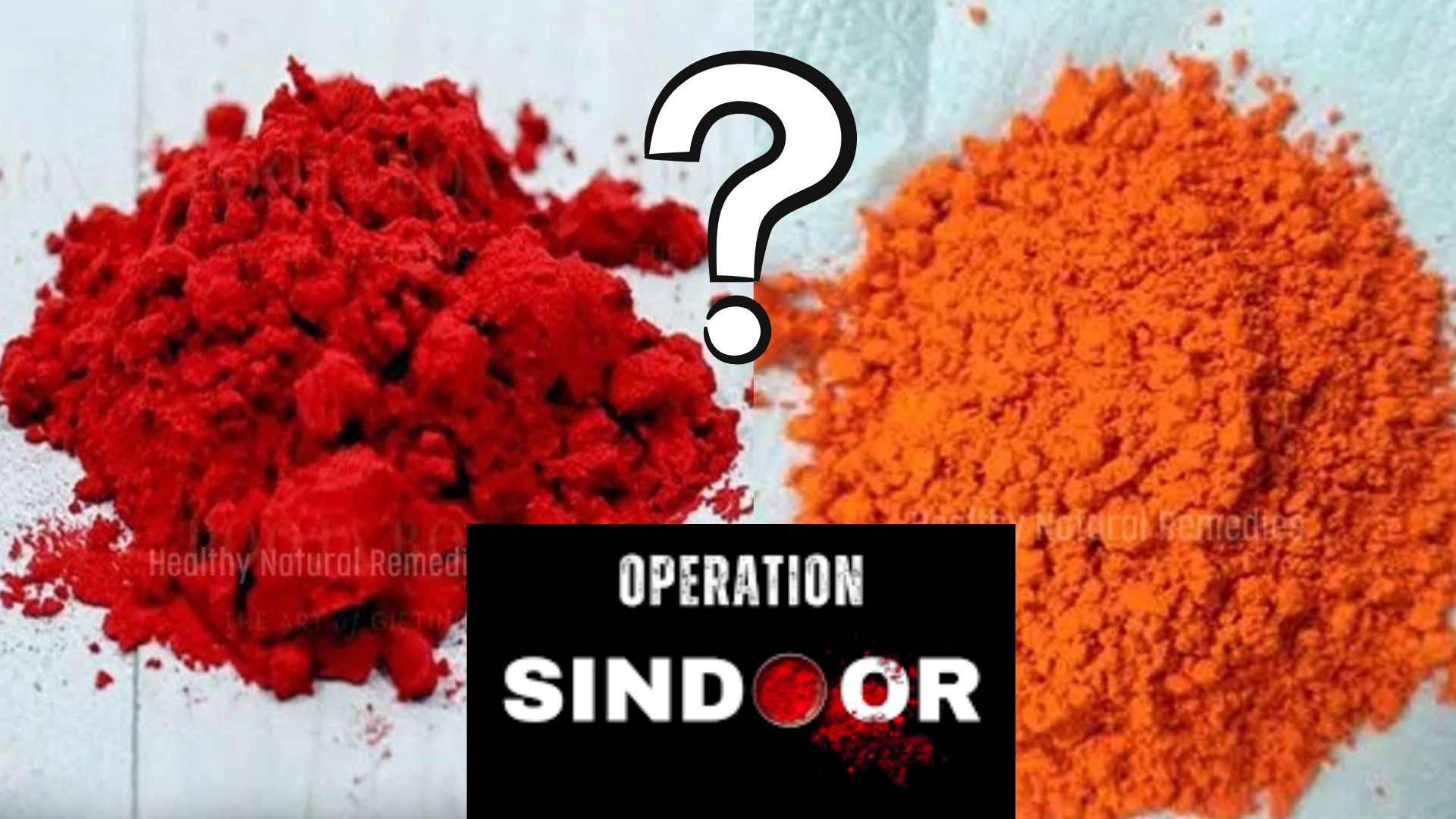 Operation Sindoor What Real Difference Sindoor Vs Kumkum  India Air Strikes spark Interest san