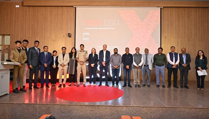TEDx Dayananda Sagar University: A Symphony of Ideas and Inspiration Unfolds on Stage