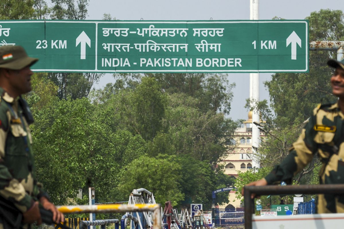 India Pakistan border tension