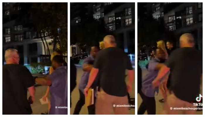 Video of Ivanka Trumps bodyguard pushing a passerby goes viral