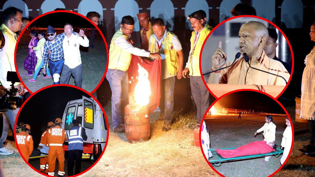 operation sindoor response terrorists india yogi adityanath mock drill speech military action