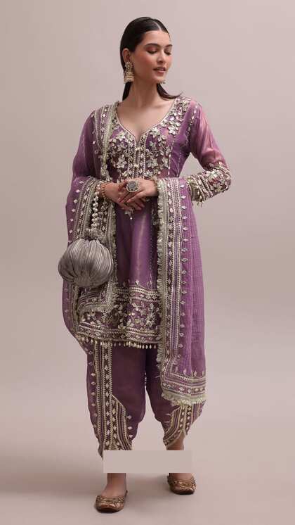 Gota Patti Kalidar Suit