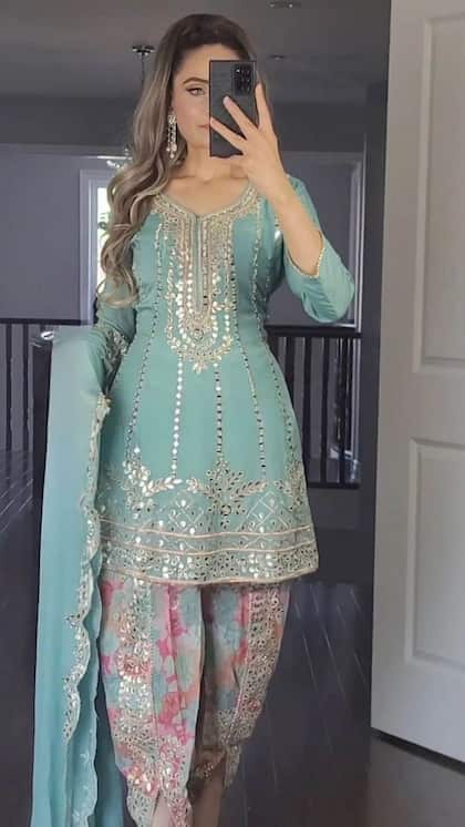 Heavy Gota Patti Suit