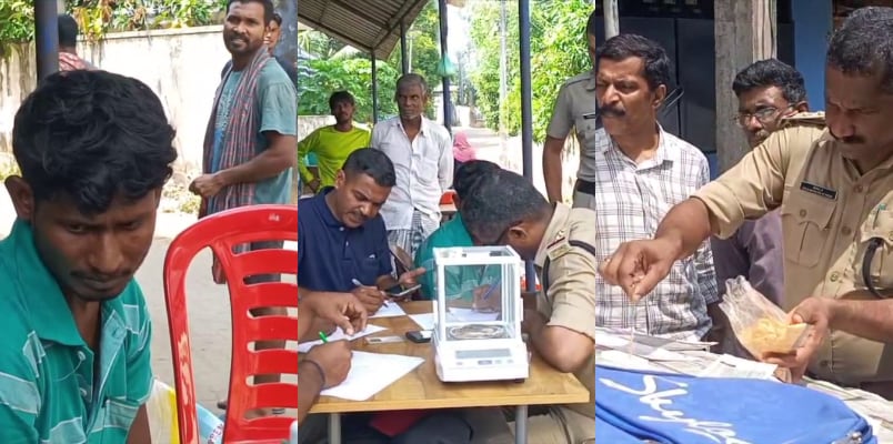 migrant worker caught with 11 grams of heroin excise inspection at Bhai Colony in Perumbavoor