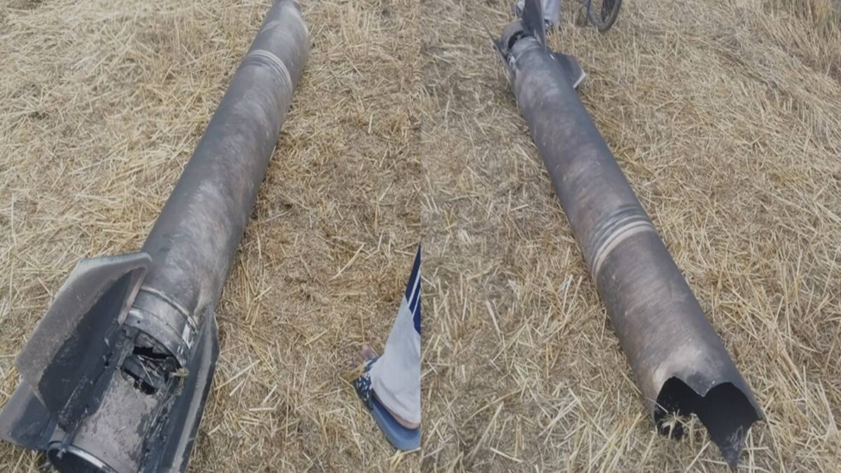 Pakistani missiles Intercepted In Amritsar 