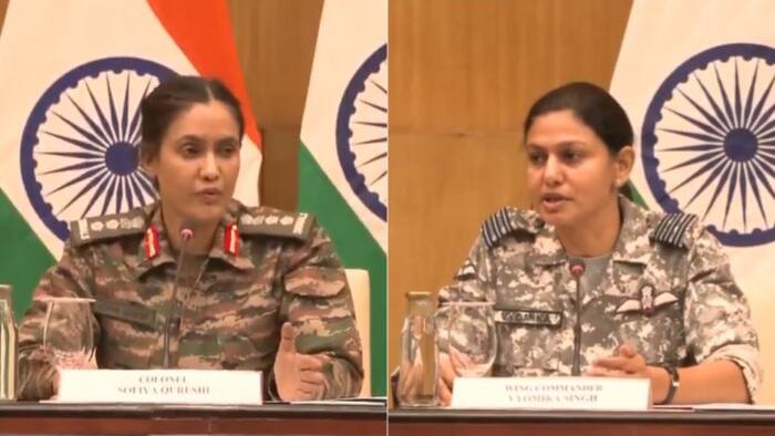 Colonel Sofiya Qureshi and Wing Commander Vyomika Singh