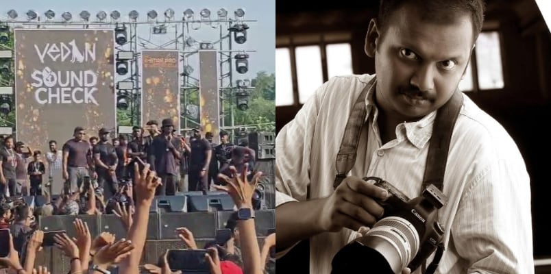 rapper vedan programme technician died of shock while setting up an LED display at Kilimanoor trivandrum