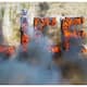 20 tons of cannabis burnt in the heart of the city in Turkey city smoke filled for five days 
