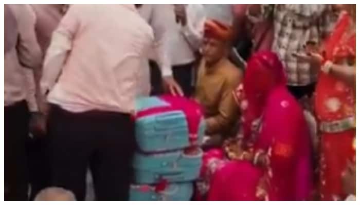 petrol pump 130 acres of land Dowry worth Rs 15 crore social media stund viral vide