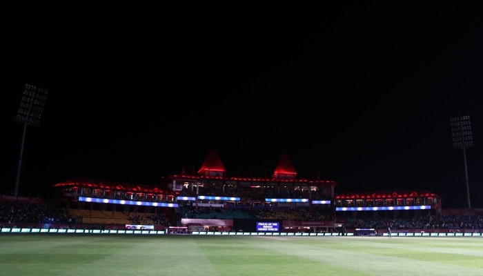 PBKS vs DC Dharamsala match abandoned after floodlight off due Pakistan military aggression