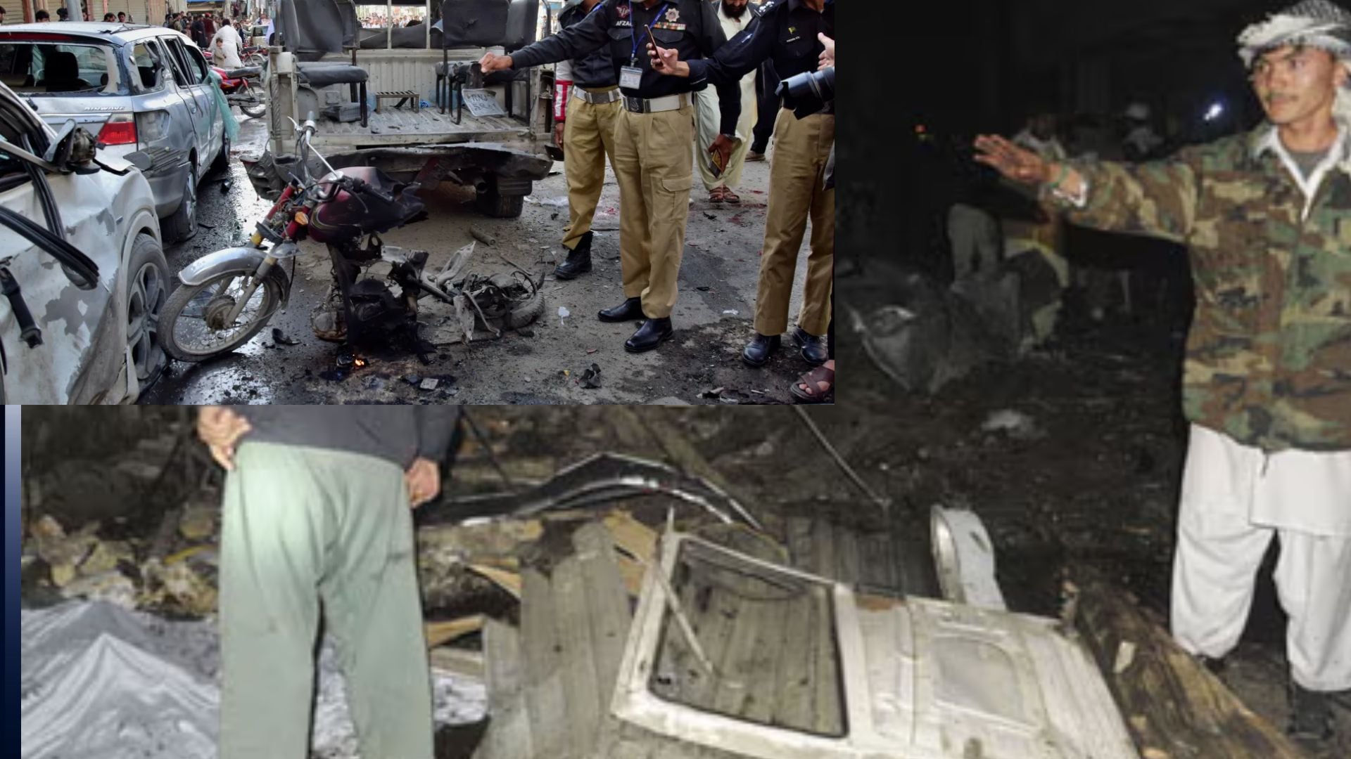 boloch fighters attack Pakistani Forces Frontier Corps HQs rav