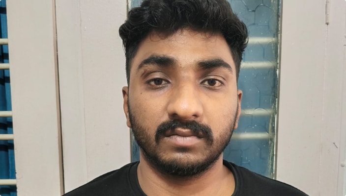 man who robbed woman necklace arrested in sultan bathery