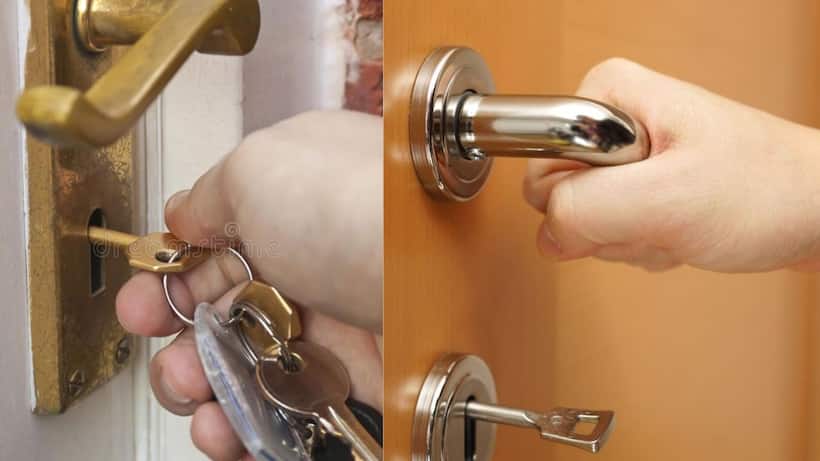 How to open a lock without key