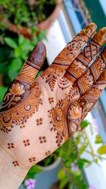 Simple Mehndi Design