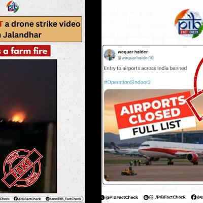 Pakistan's psychological warfare debunked: PIB busts coordinated lies aimed at instilling fear in India (Watch)
