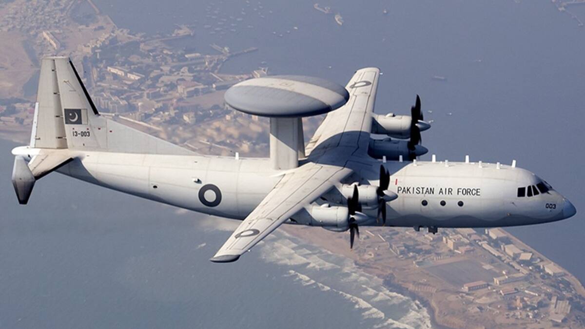 Pakistani AWACS aircraft