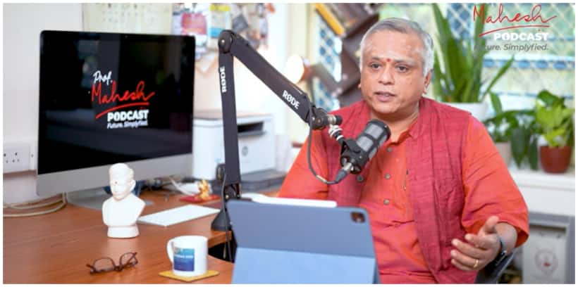 കരിയർ പോഡ്‍കാസ്റ്റ് ആരംഭിച്ച് ഐഐടി മദ്രാസ് പ്രൊഫസർ മഹേഷ് പഞ്ചഗ്‌നുള