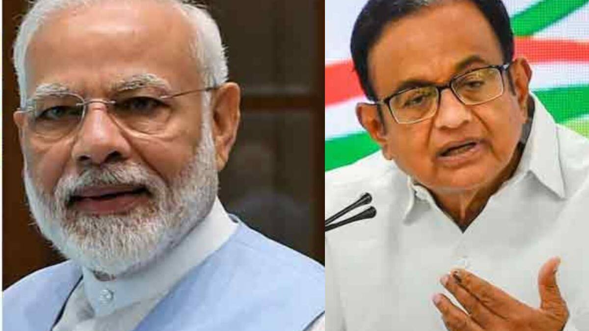 पी चिदंबरम ने की पीएम मोदी की तारीफ 