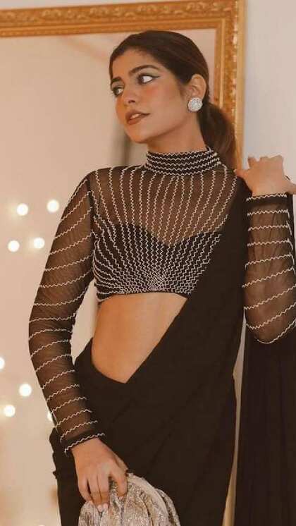 Turtleneck Blouse Design