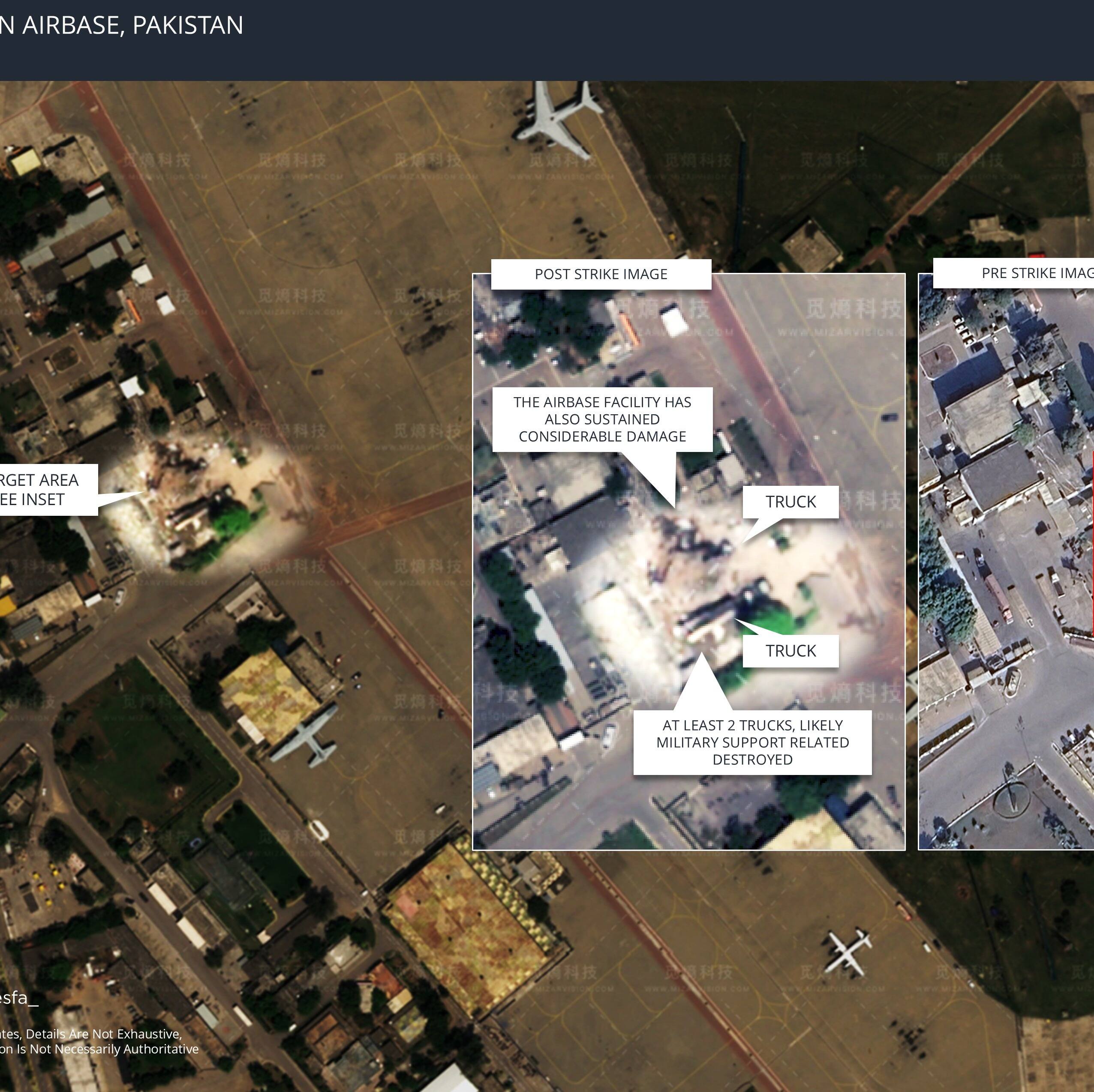Pakistan's key air bases in ruins: Satellite imagery reveal Operation Sindoor's devastating blow (PHOTOS)