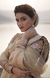 5 Fancy Golden Sarees for Vat Savitri Vrat rav