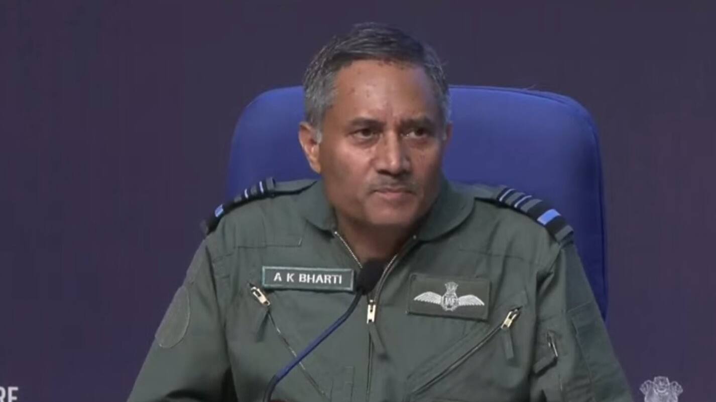 'Our job is to hit target, not count body bags': Air Marshal AK Bharti's savage message to Pakistan (WATCH)