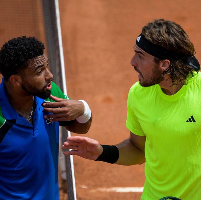 Italian Open: Stefanos Tsitsipas and Arthur Fils involved in heated exchange after R3 match (WATCH)
