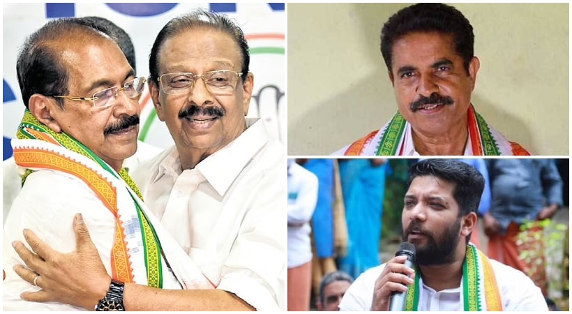 New faces for KPCC President Sunny Joseph UDF convener Adoor Prakash Shafi Parambil and others will take charge today