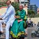 Mysore man takes mother on pan India pilgrimage on scooter reaches KGF rav